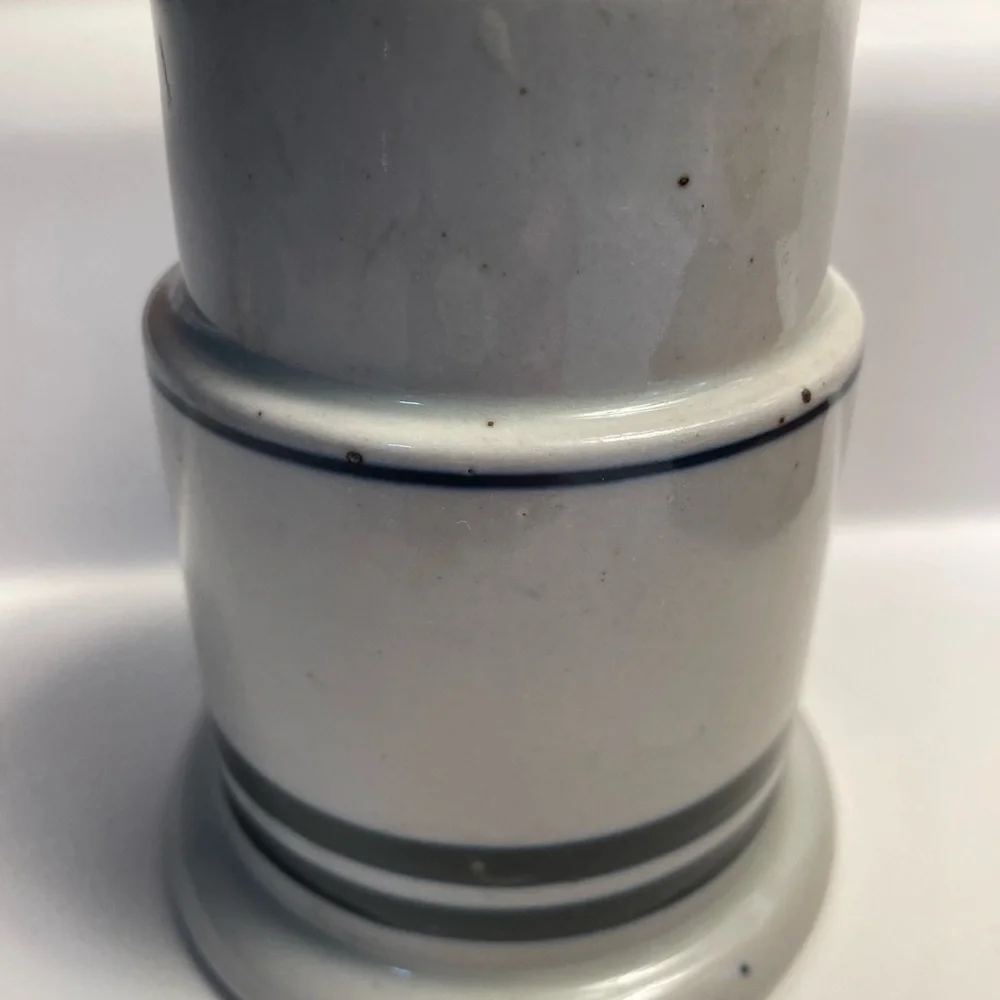 Dansk International Designs LTD NR/ Japan Blue Striped Ceramic Utensil Holder